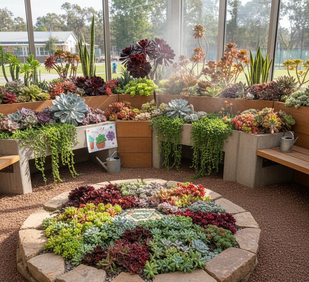 Benefits of Succulents in Multi-Sensory Spaces