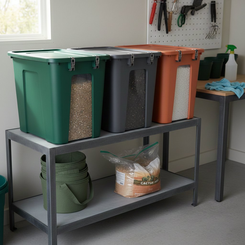 Best Methods for Storing Leftover Cactus Soil