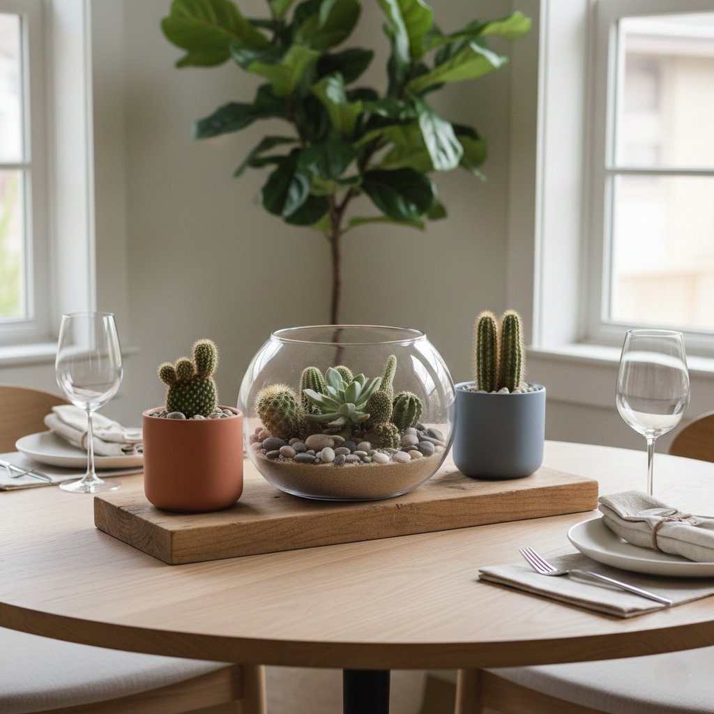 Cactus Centerpiece Ideas For Small Spaces