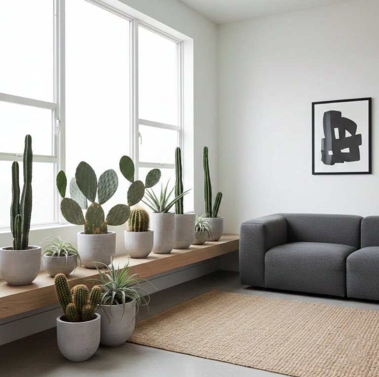 Cactus Display Ideas For Minimalist Homes