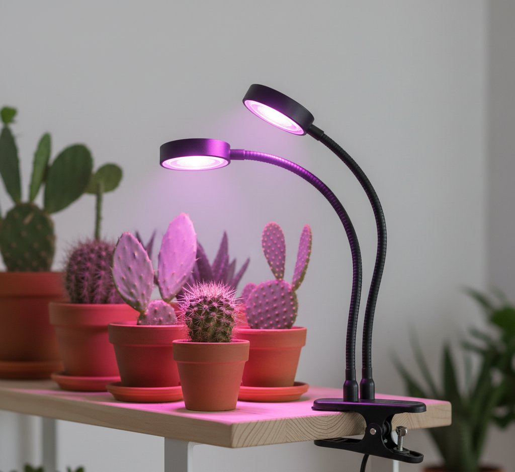 Clip-on grow lights