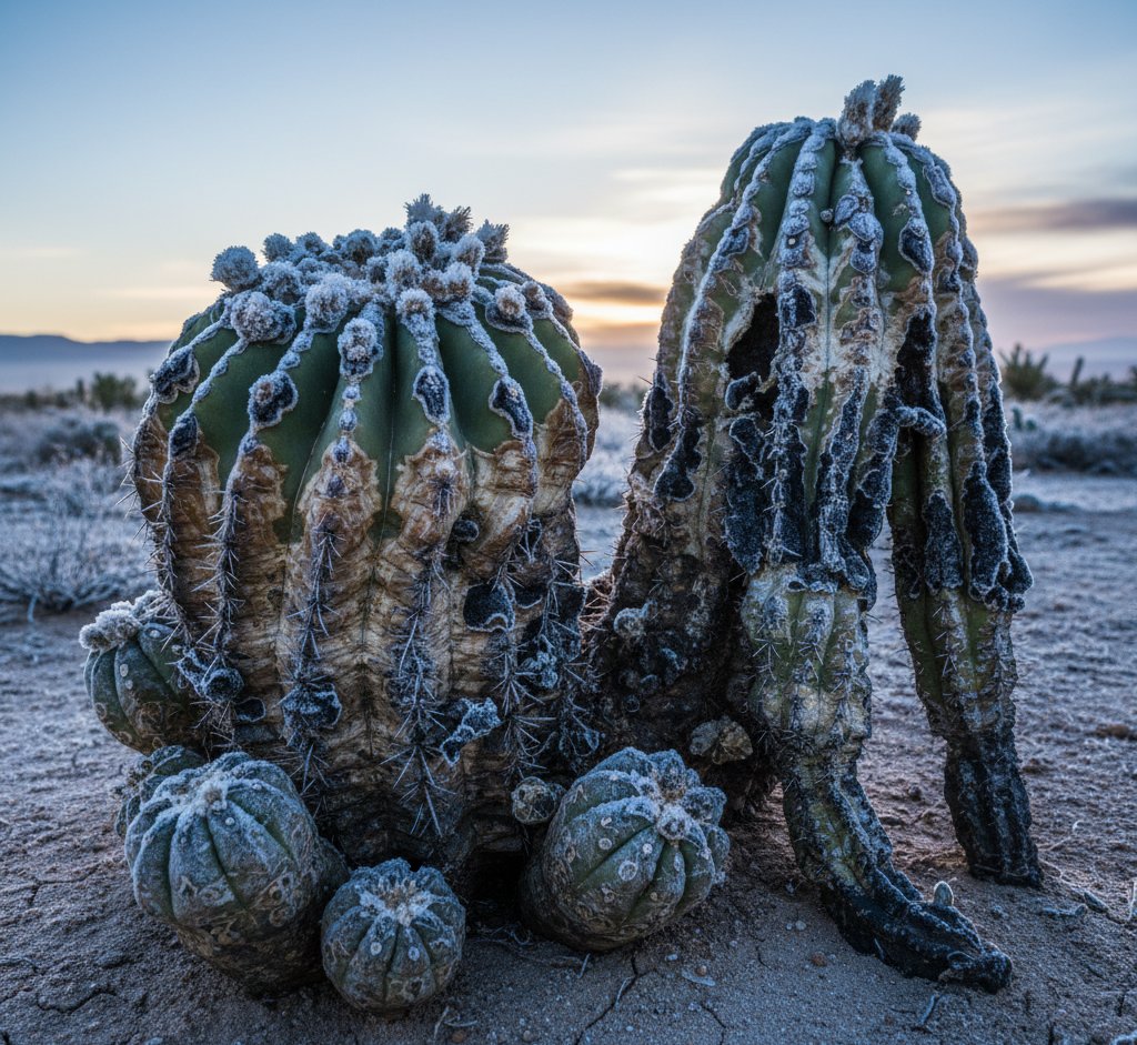 How Frost Damages Cacti