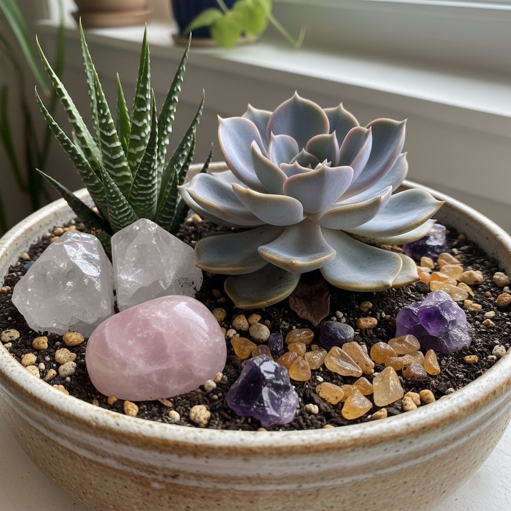 Incorporating Crystals for Aesthetic Appeal