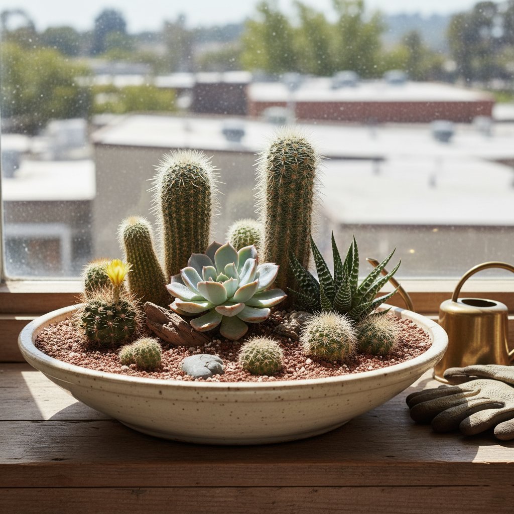Indoor Cactus Garden Inspiration