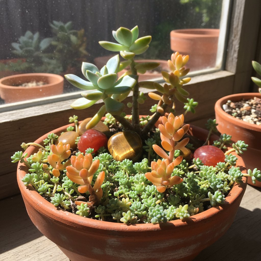 Sedums in Mixed Displays