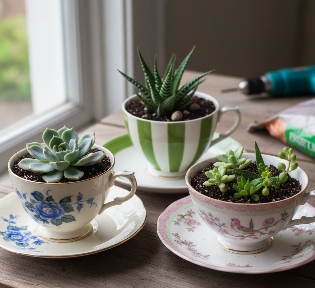 Selecting Vintage Teacups