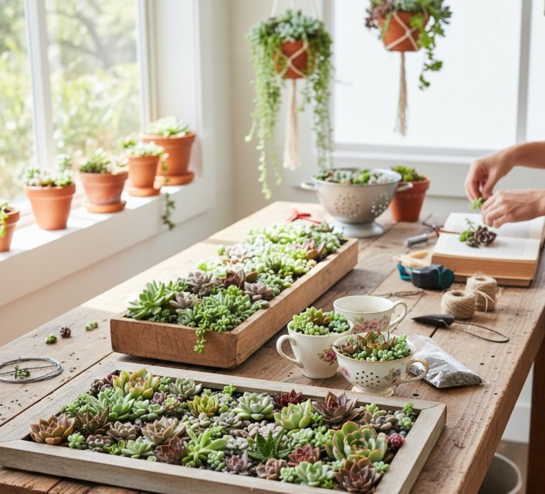 Succulent DIY Projects