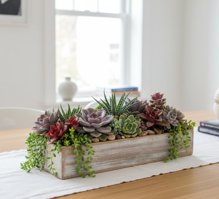 Succulent Table Arrangements