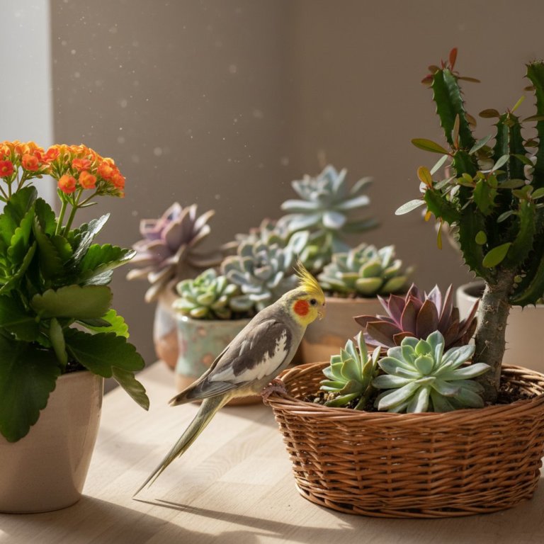 Succulents To Avoid If You Have Birds