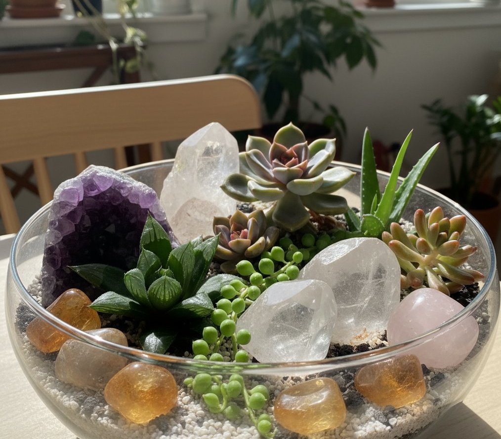 The Role of Crystals in Plant Displays