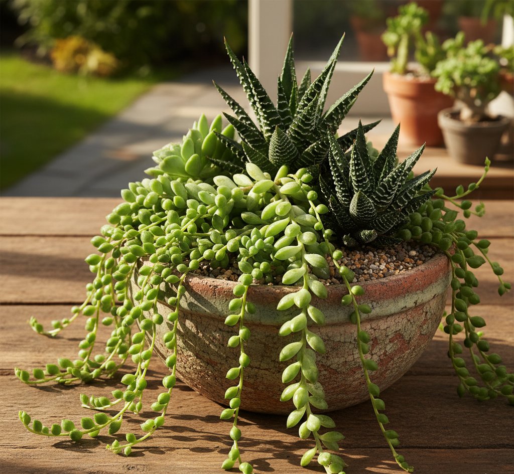 Unique Trailing and Textured Succulents