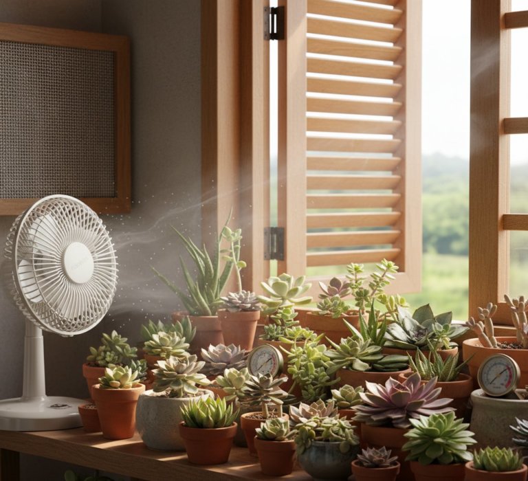 Ventilation For Indoor Succulents