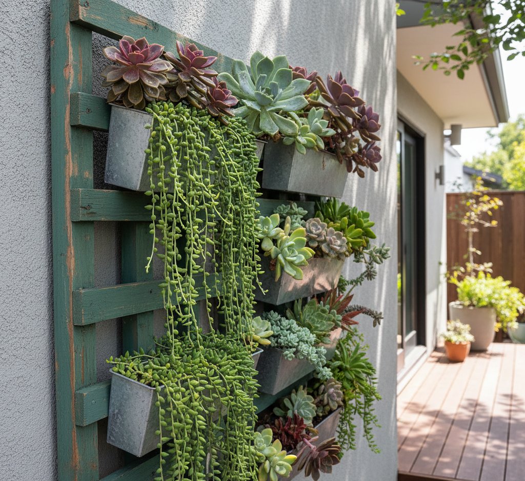 Vertical Gardening and Trellises