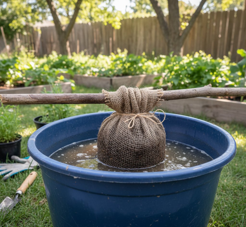 brewing compost tea