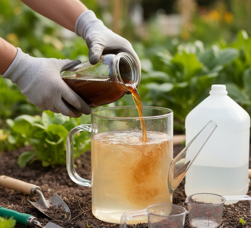 diluting compost tea