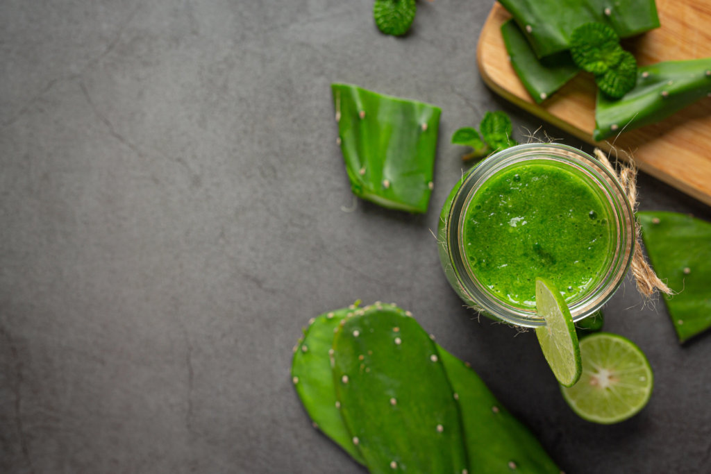 green cactus juice