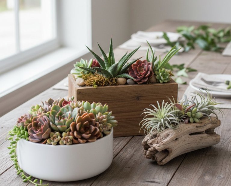 succulent centerpieces ideas