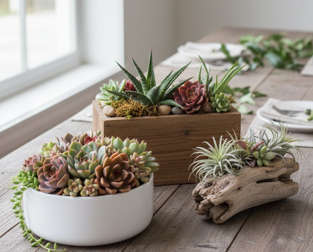 succulent centerpieces ideas