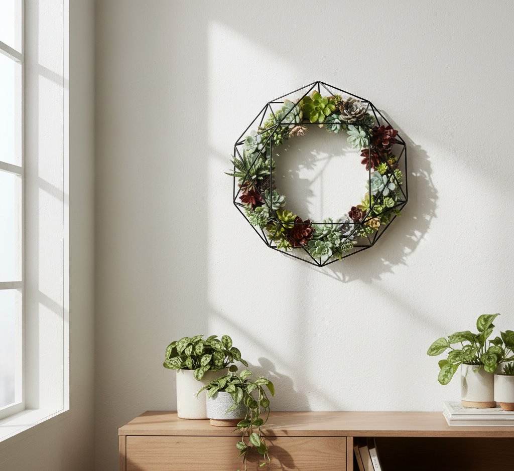 succulent wreath