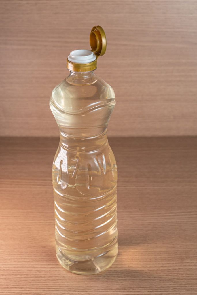 Container of vinegar